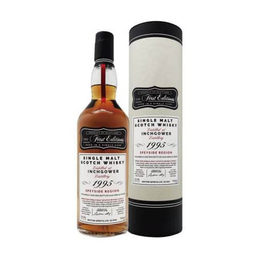 1995 The First Editions Inchgower 20 Years Single Malt Scotch Whisky