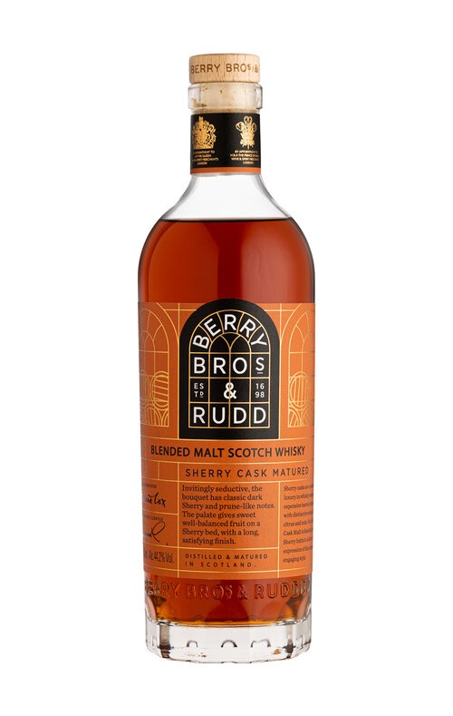 berry bros and rudd spirits classic range whiskies sherry cask matured bottle