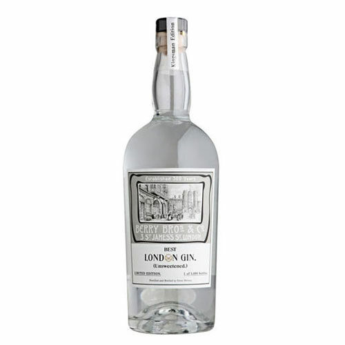 貝瑞 「金牌特務」聯名款琴酒 Berry Bros.& Rudd London Dry Gin KINGSMAN Edition