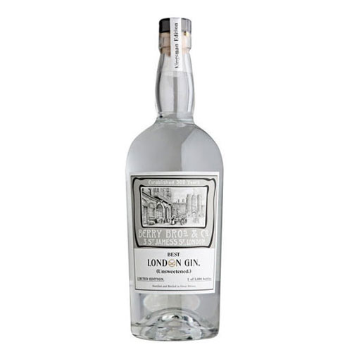 貝瑞 「金牌特務」聯名款琴酒 Berry Bros.& Rudd London Dry Gin KINGSMAN Edition