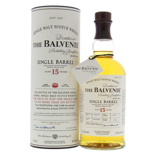 百富15年 Single Barrel 波本桶威士忌