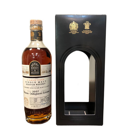 貝瑞兄弟與洛德 不能說的Speyside酒廠 2007新包裝單桶 台灣限定首發版