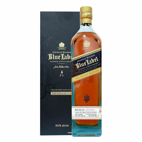 約翰走路 藍牌原酒 Johnnie Walker Blue Label Cask Edition 1000ML