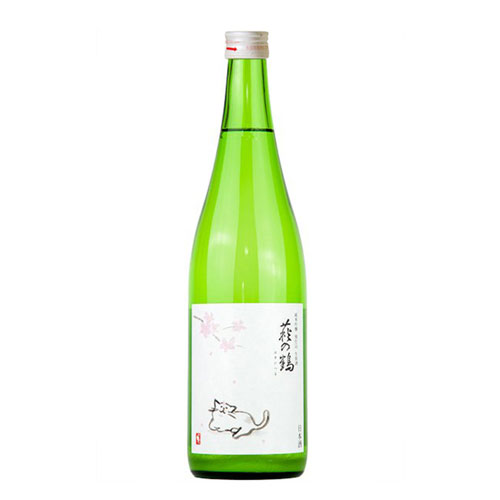萩之鶴 純米吟釀生原酒 櫻花貓