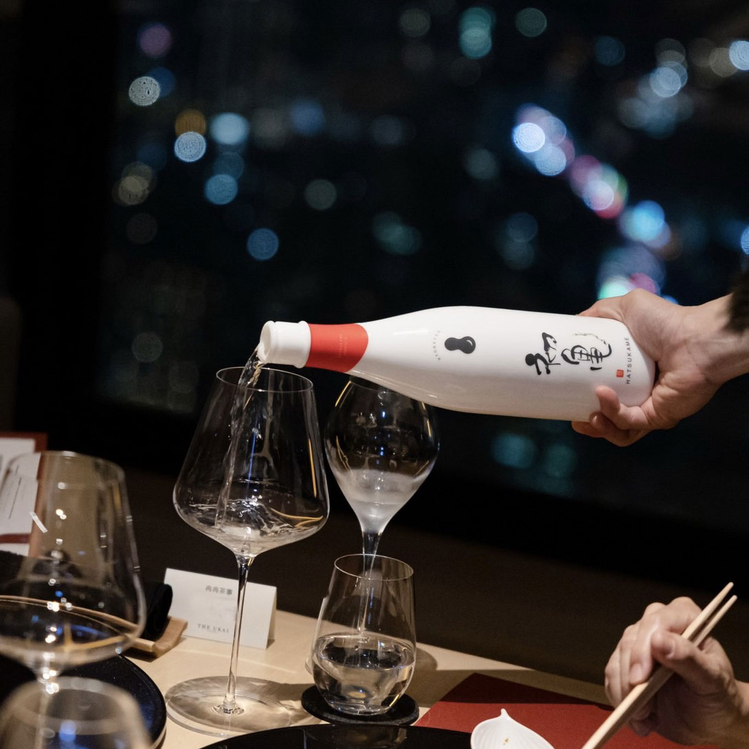 hatsukame tokubetsu junmai daiginjo banner