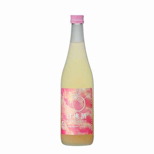 天吹酒造 白桃酒 Amabuki White Peach Wine