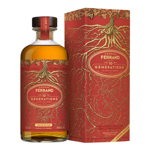 費朗 10 世代大香檳干邑-波特桶龍年限量款 Ferrand 10 Generations Grande Champagne Cognac Port Cask Finished Limited Edition