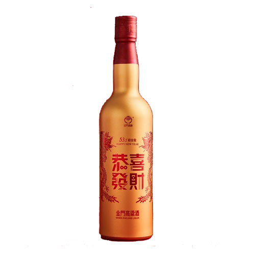 金門高粱酒 恭喜發財 緞金龍2024 新春特仕金