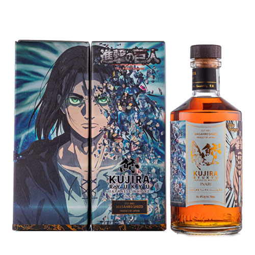 鯨 琉球威士忌 x《進擊的巨人》聯名10週年紀念酒款 艾連·葉卡