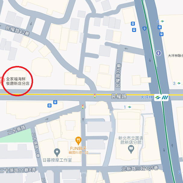 family resturant map