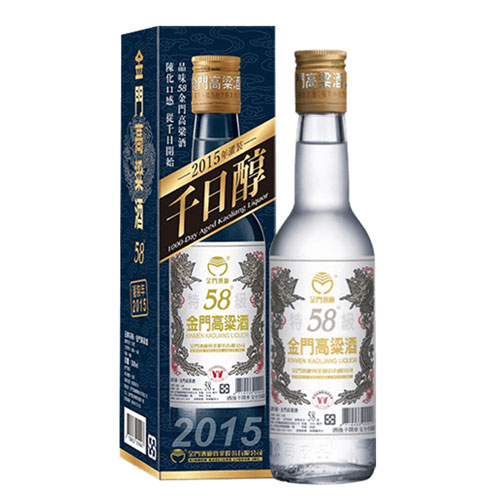 千日醇 2015年罐裝 金門高粱酒 (750ML/300ML)